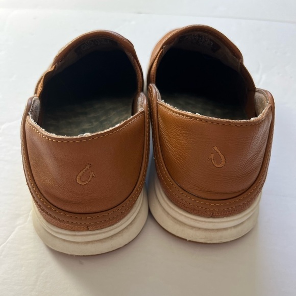 Olukai Ki’Ihele Slip on Casual Shoes Size 6.5 Brown - Picture 3 of 8